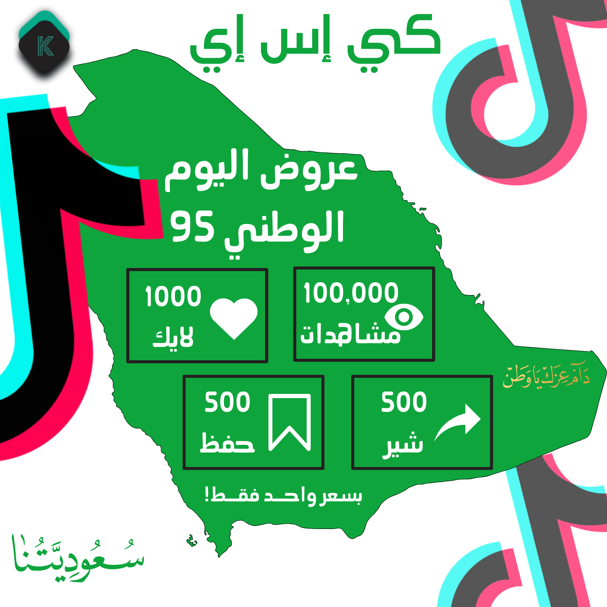 بكج اليوم الوطني السعودية 95